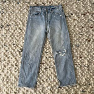 Free People | Distressed Denim Jeans